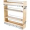 Hardware Resources 5" "No Wiggle" Base Cabinet Soft-close Pullout, Pre-Assembled BPO2-5SC - alternate 1